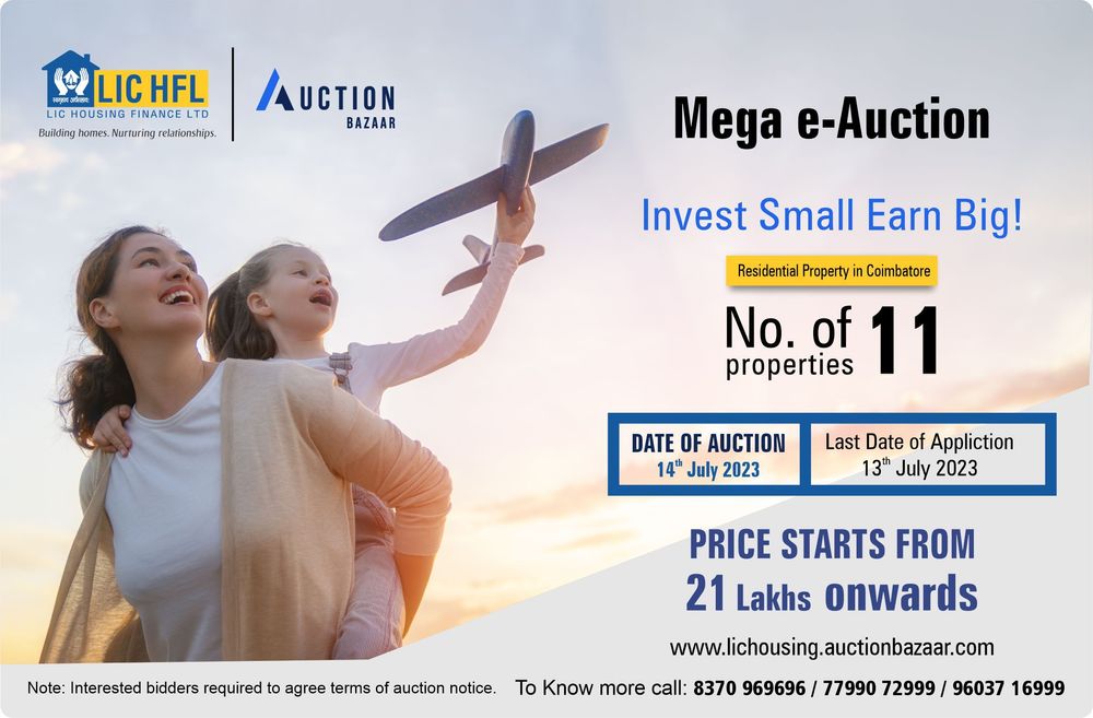 Bank Auction Properties at discounted rate Auction Bazaar